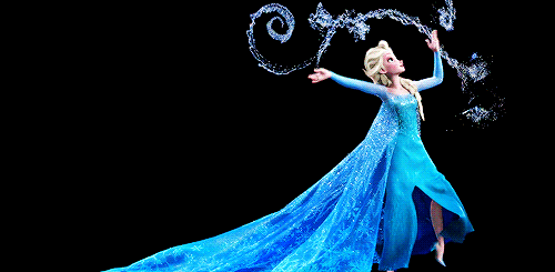 Elsa qui balance sa magie, ça envoie du lourd, non ?