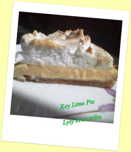 Key lime pie américaine