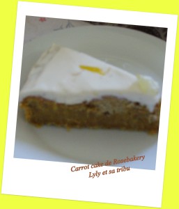 carrot cake rosebakery