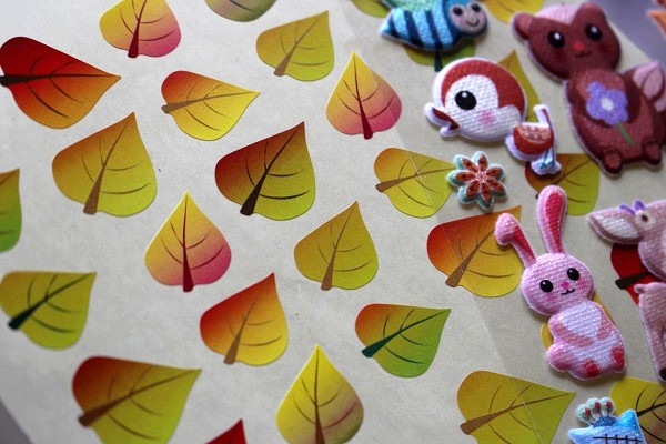 Gommettes Feuilles D'automne - Gommettes Enfants