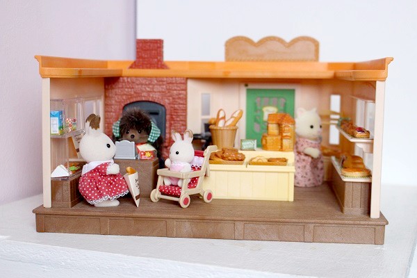 Petit retour en arrière: Notre village de Noël Sylvanian Families