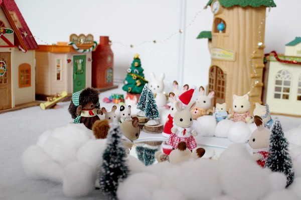 Sylvanian Families - Un Noël à Sylvania dans la grande maison