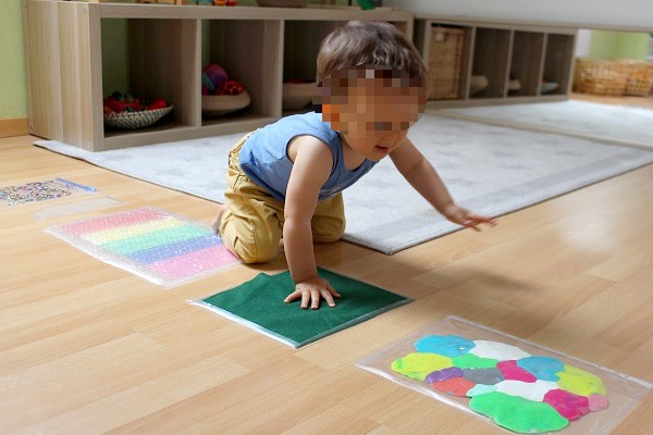 Maman Nougatine Un parcours sensoriel pour bébé - Maman Nougatine