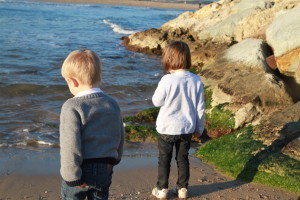 Goûter sur la plage