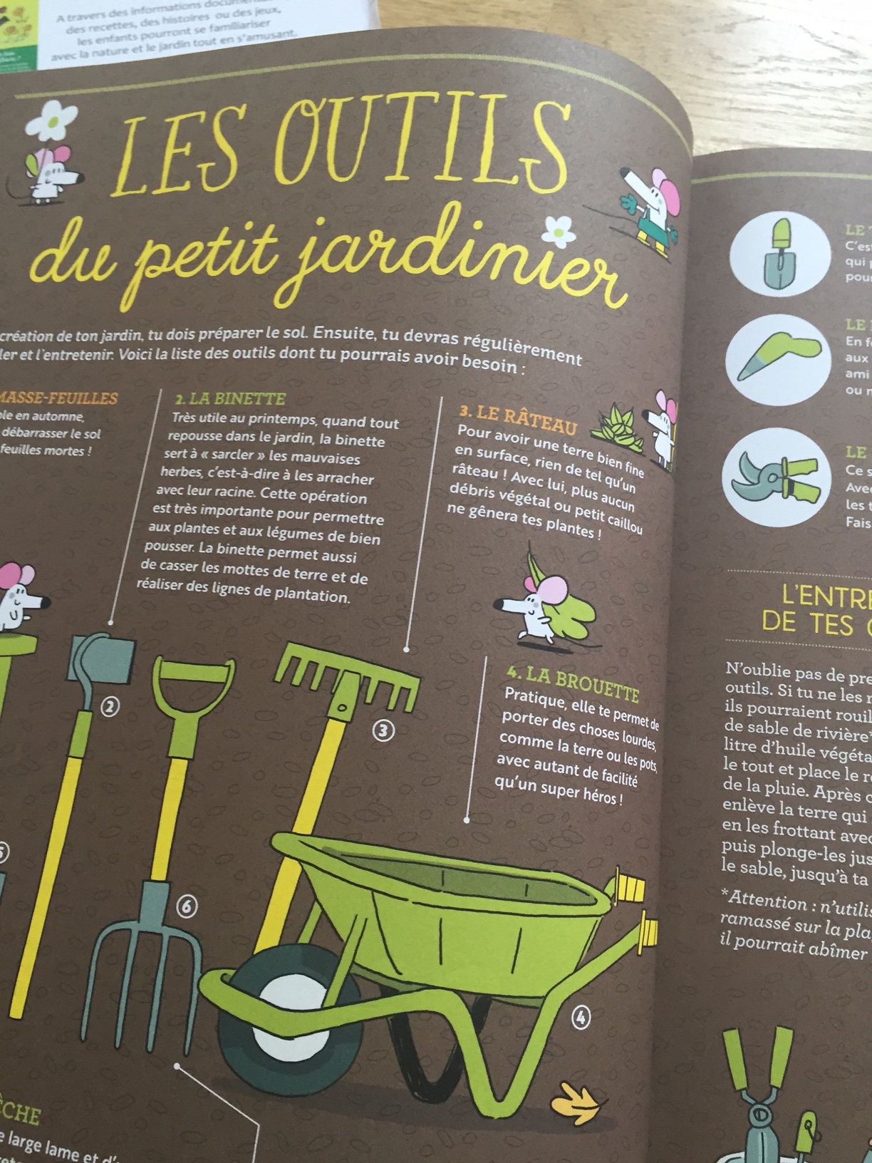 2 magnifiques livres pour les enfants sur la nature et le jardinage