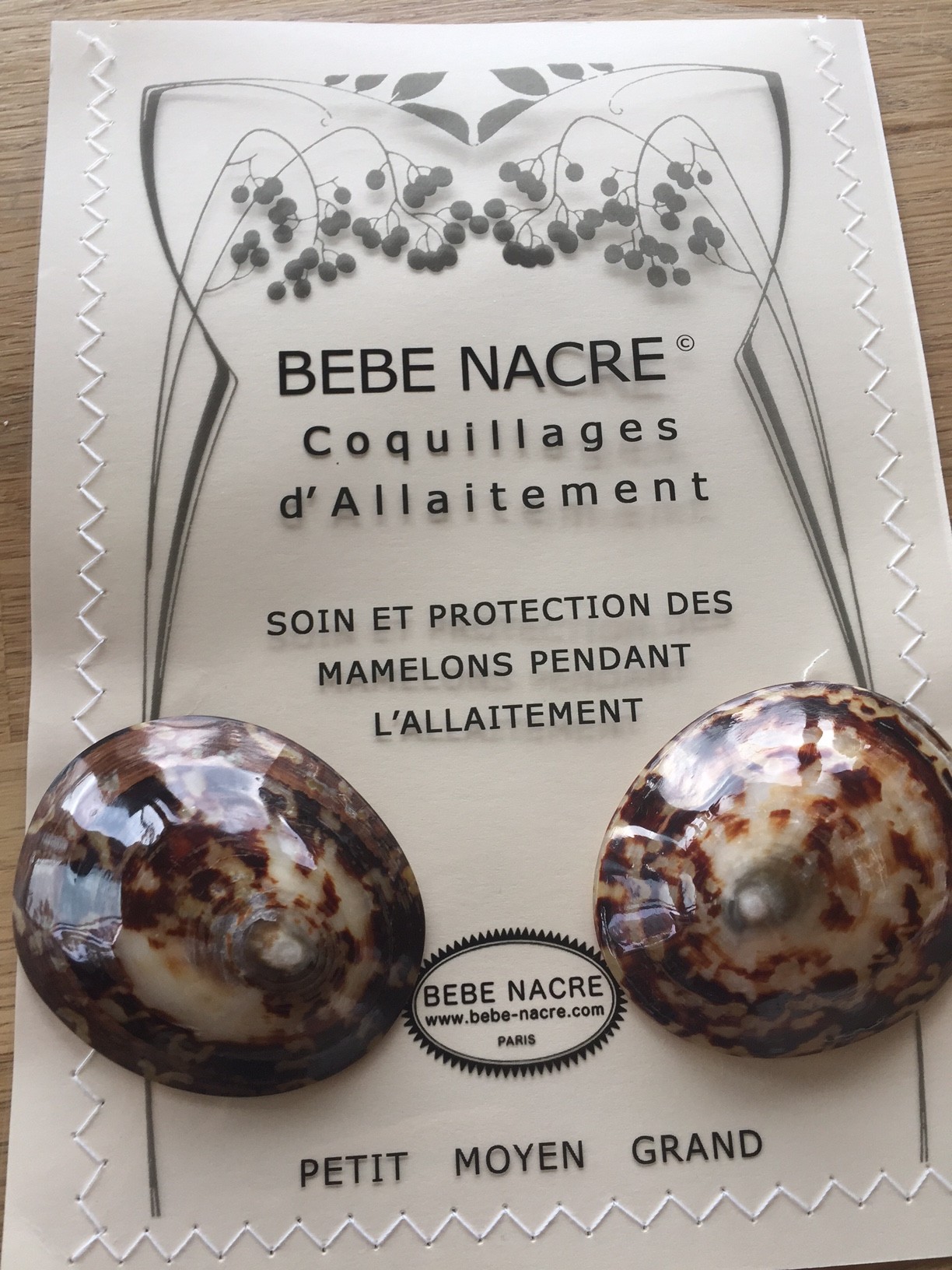 Maman puissance 4 Des coquillages pour un allaitement réussi ! Bébé nacre -  Maman puissance 4