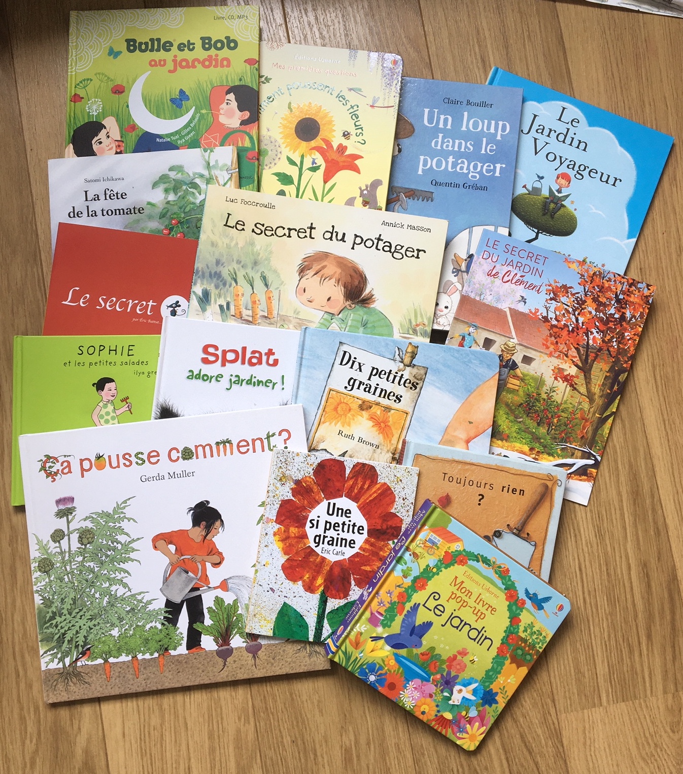 2 magnifiques livres pour les enfants sur la nature et le jardinage