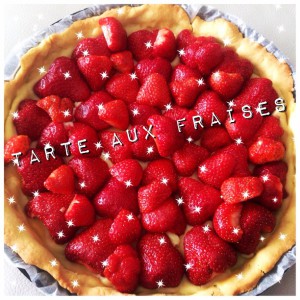 tarte aux fraises