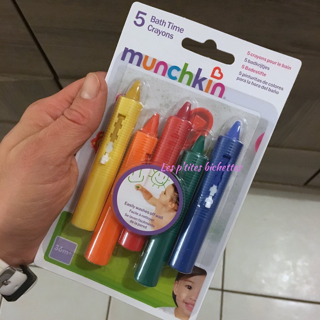 crayons pour le bain Munchkin